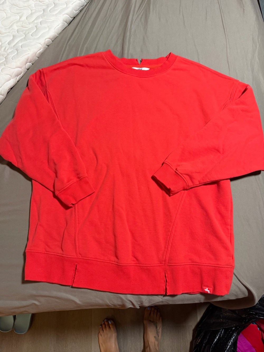 JoyLab Red Crewneck Sweater
